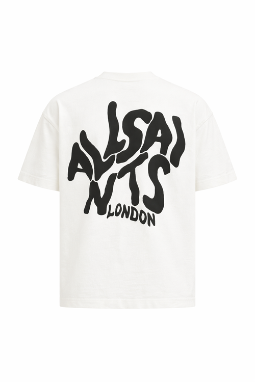 Allsaints London Oversize Baskılı Tişört