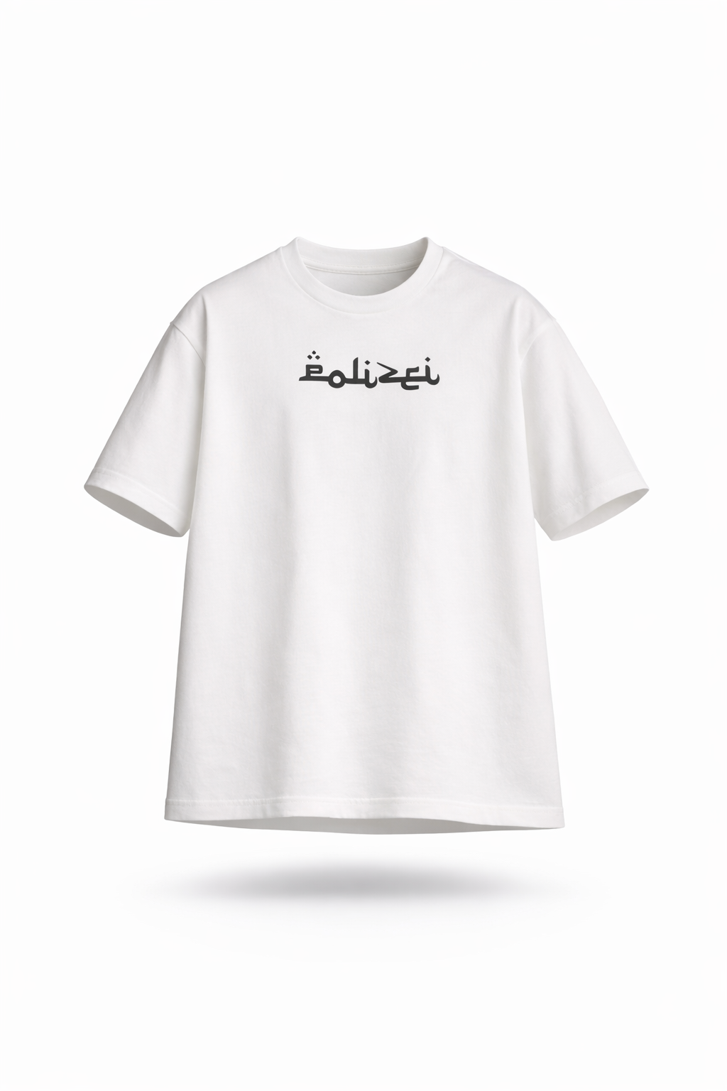 Unisex Sırt Baskılı Oversize T-Shirt
