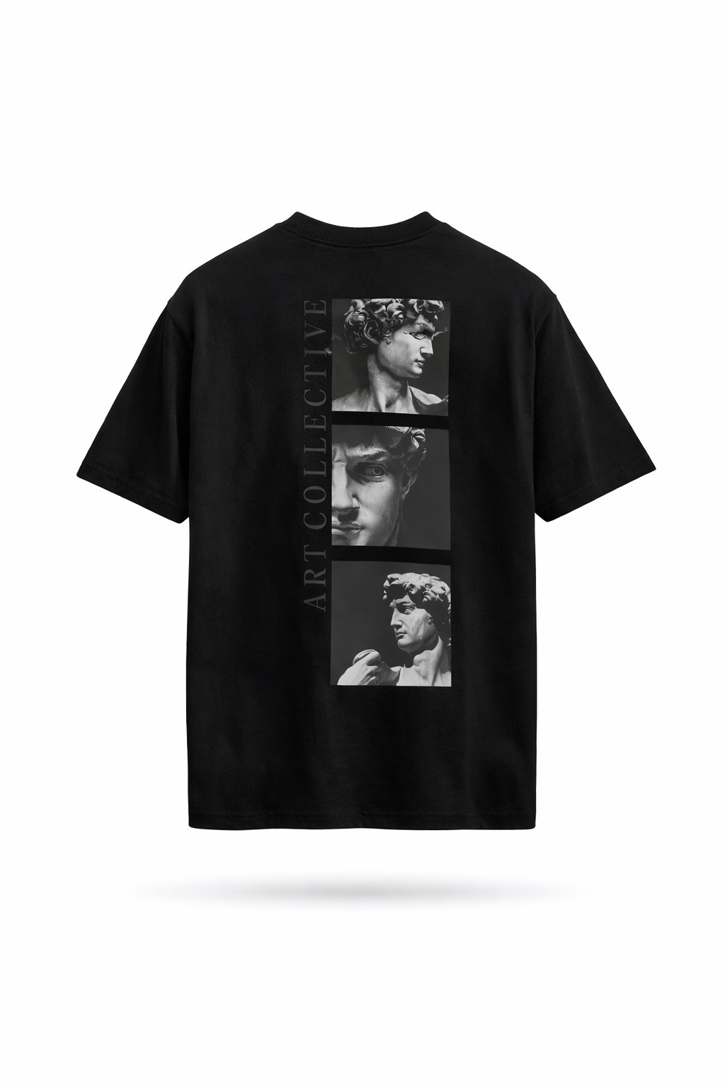 Art Collective Siyah Oversize Tişört