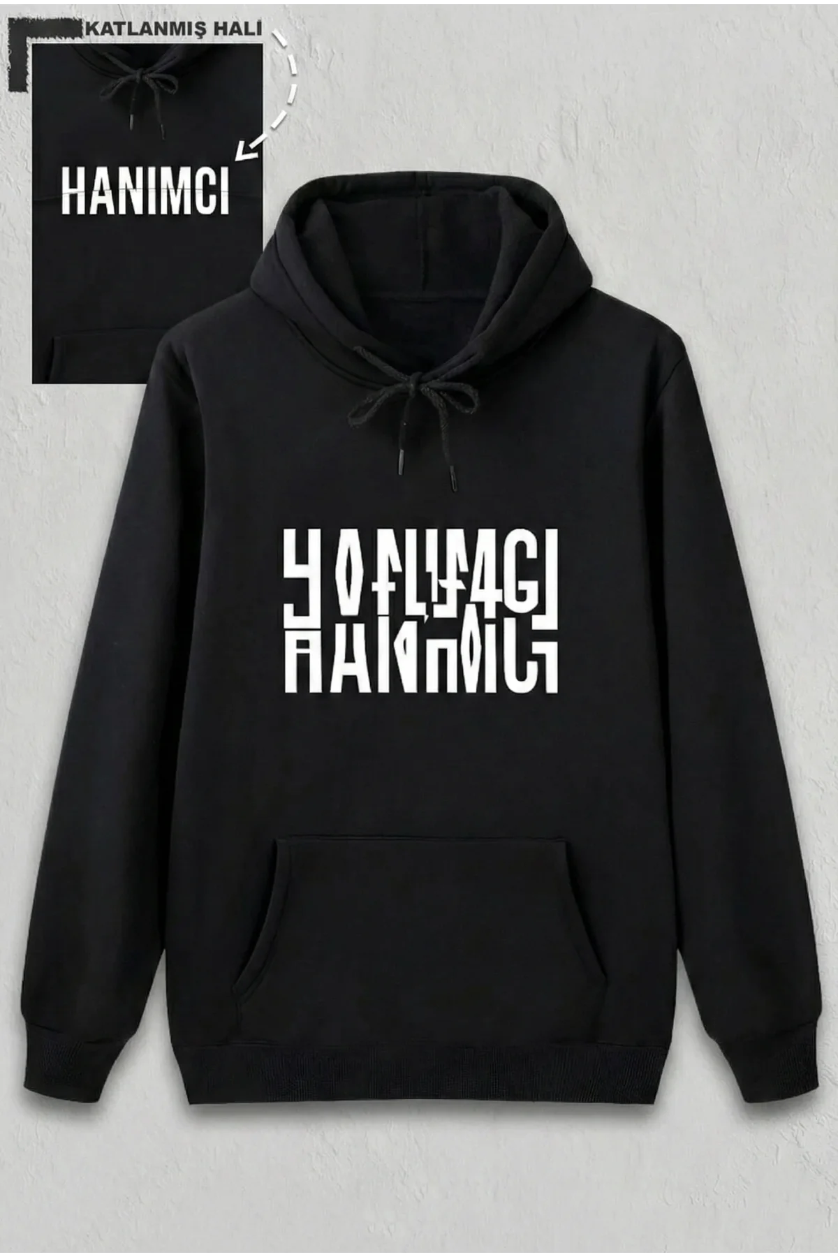 Sevgililer Günü Özel Tasarım Hoodie – Unisex