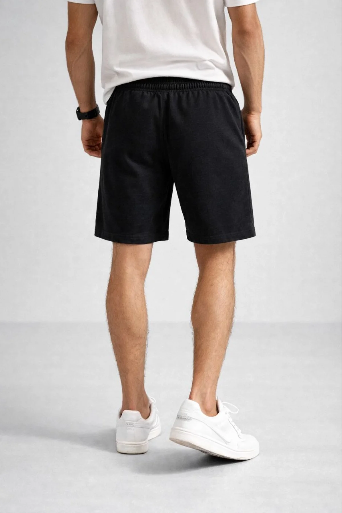 Erkek Basic Siyah Şort