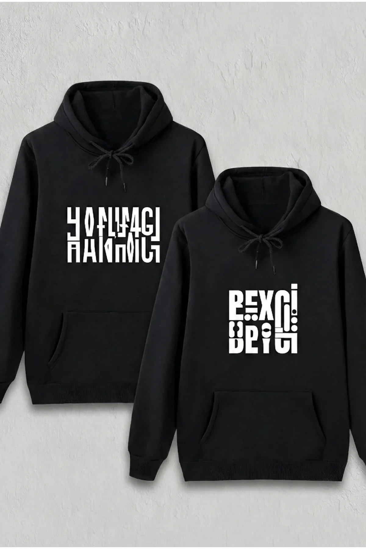 Sevgililer Günü Özel Tasarım Hoodie – Unisex