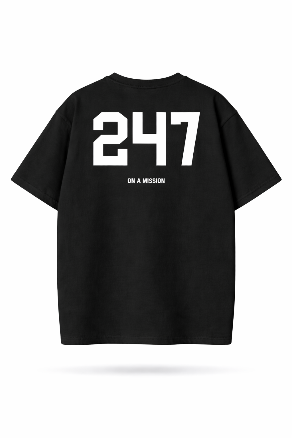 Focused 247 Baskılı Oversize Tişört