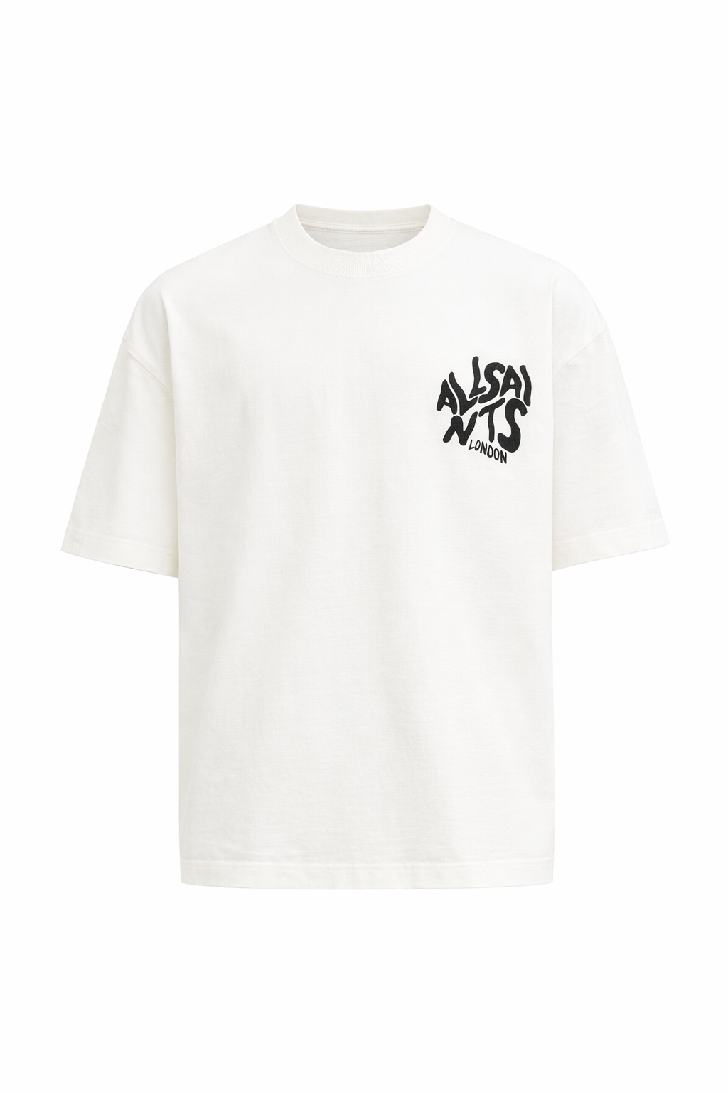Allsaints London Oversize Baskılı Tişört