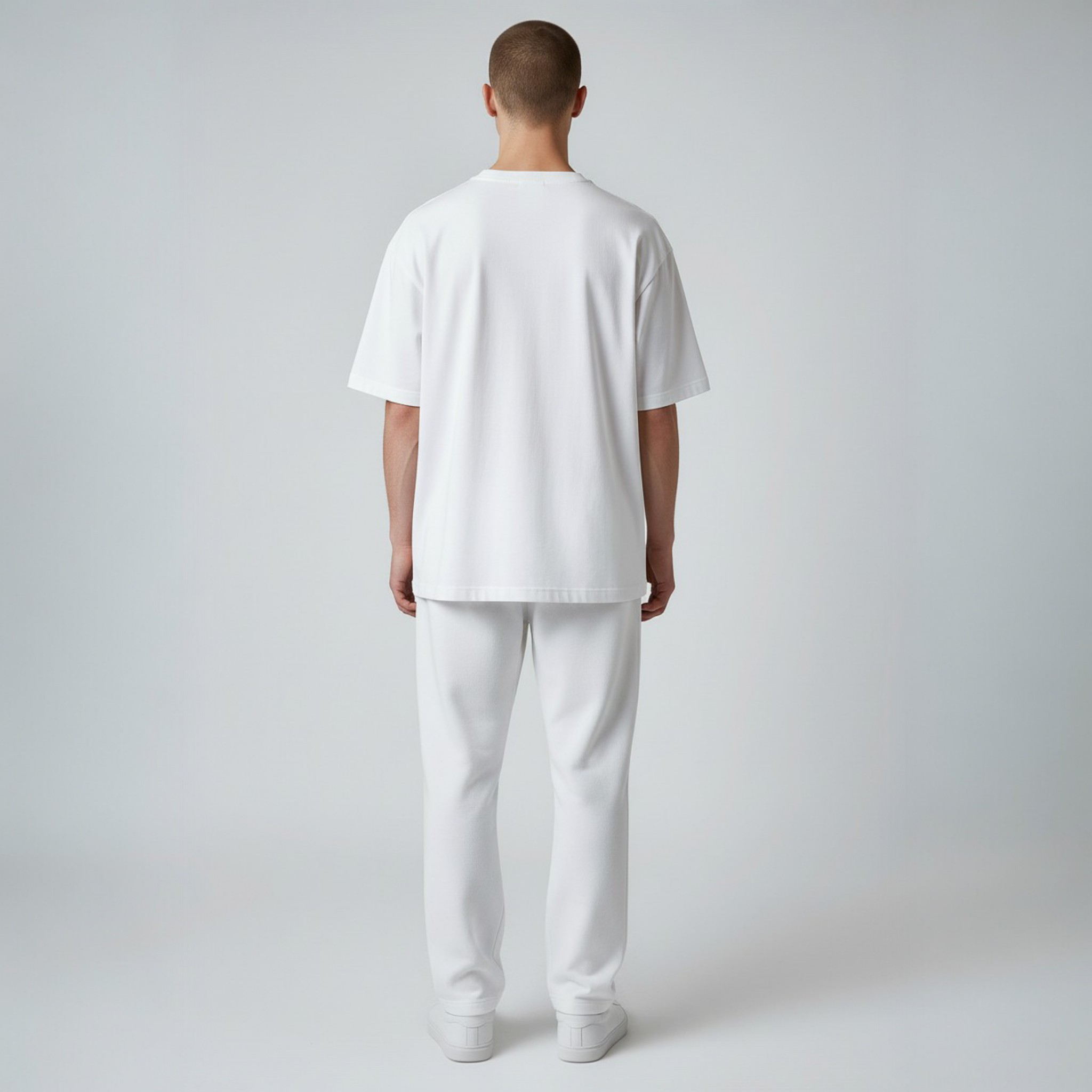 Gym Warriors Baskılı Oversize Tişört