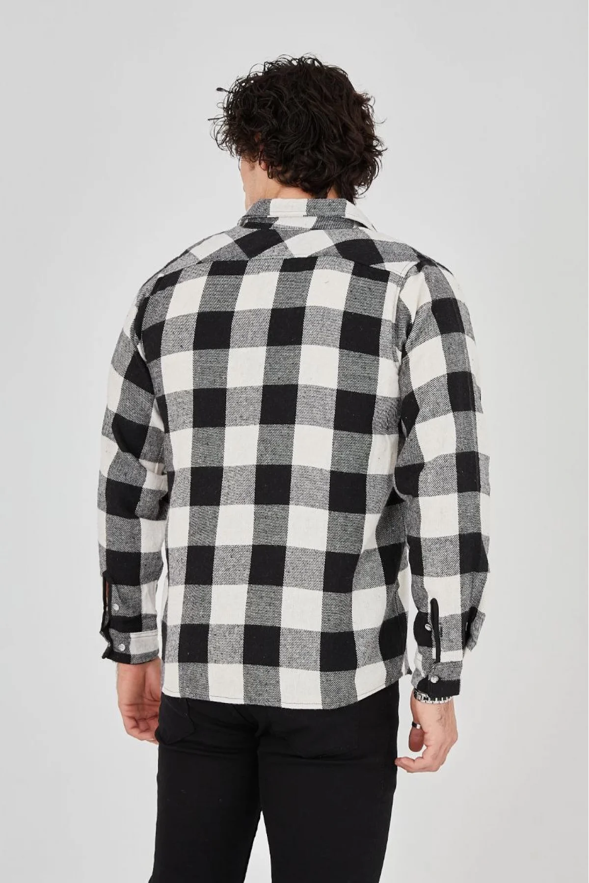 Erkek Kareli Oduncu Gömlek