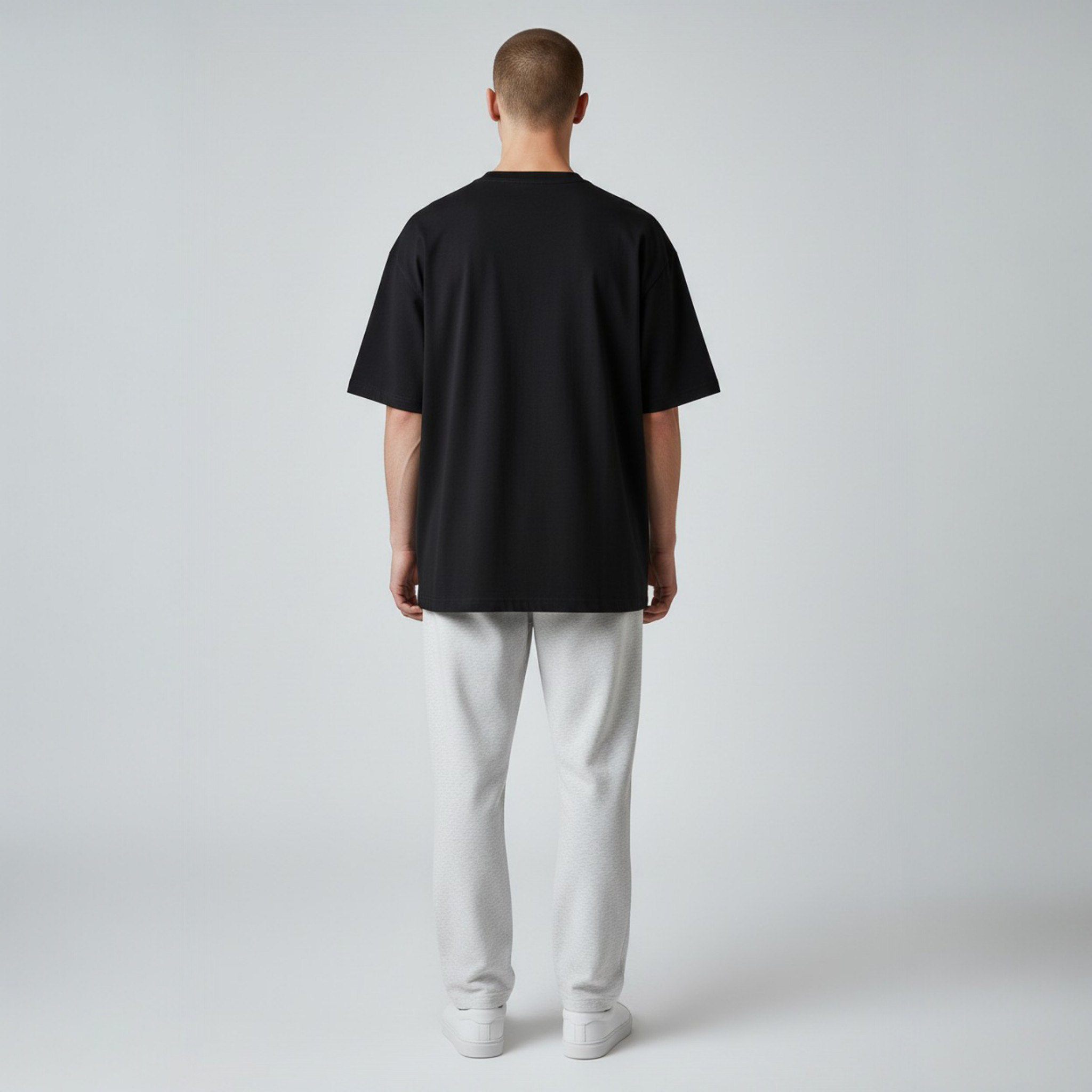 Moon Graphic Oversize T-Shirt