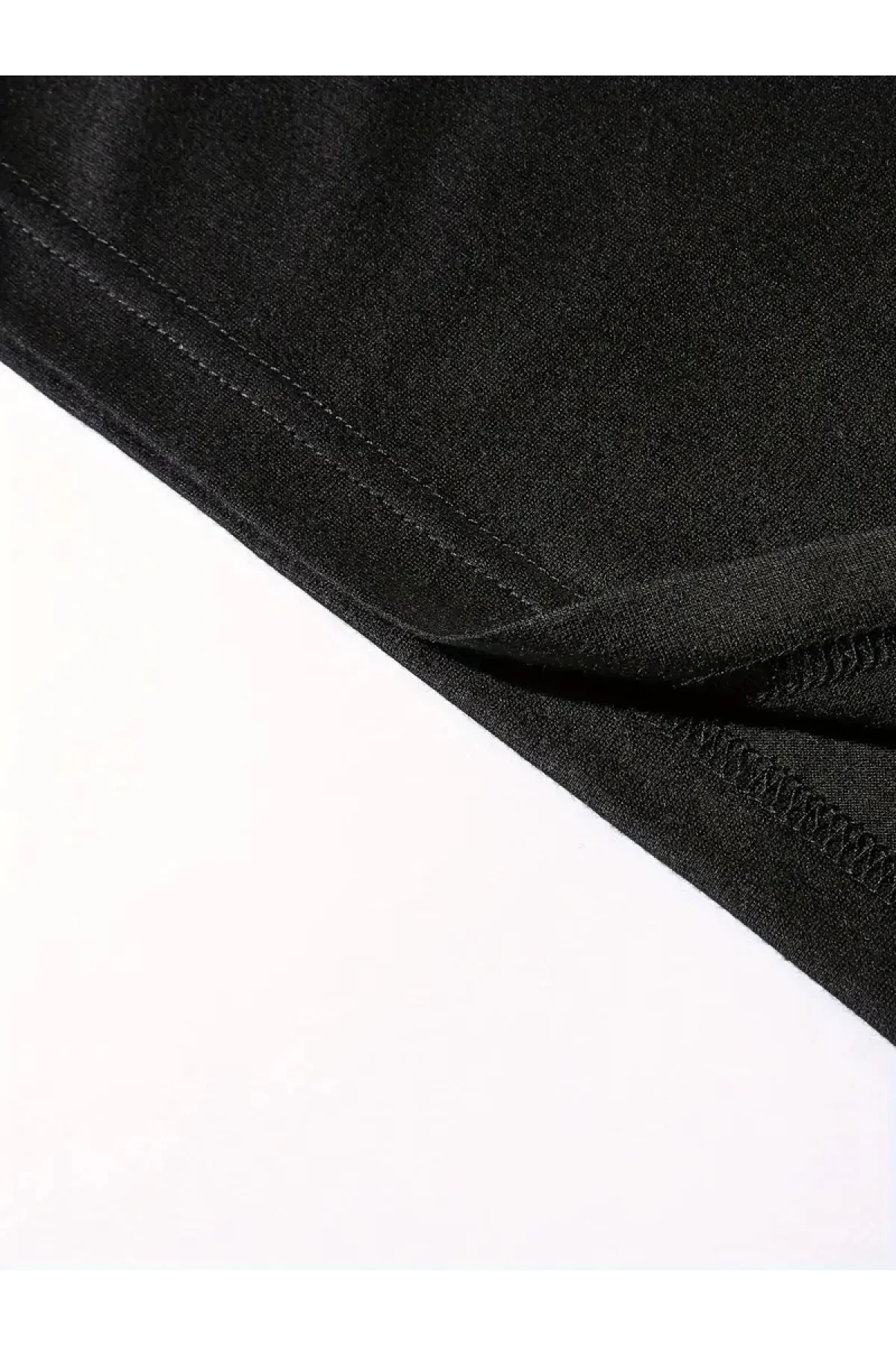 Sırt Baskılı Erkek Oversize Tişört – Sokak Stili Siyah