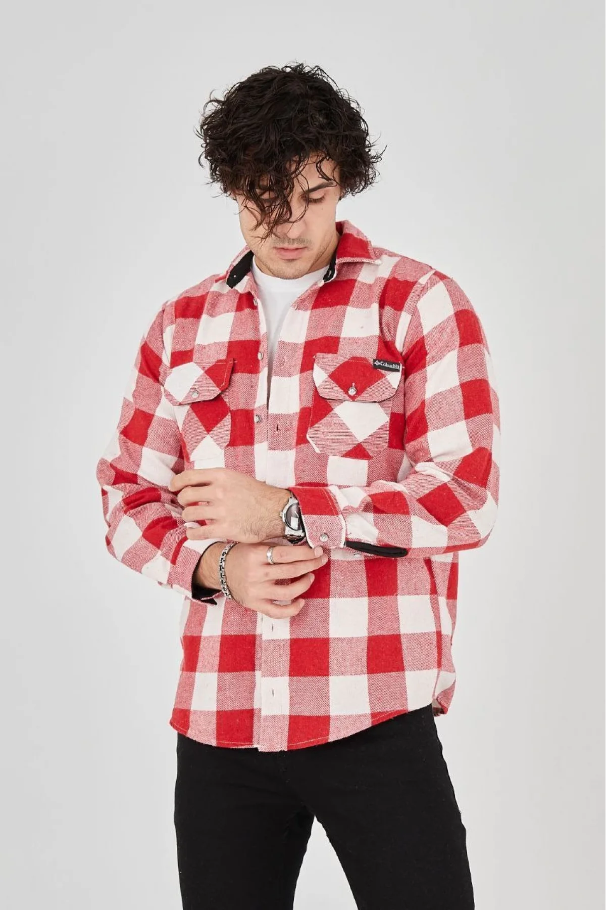 Erkek Kareli Oduncu Gömlek